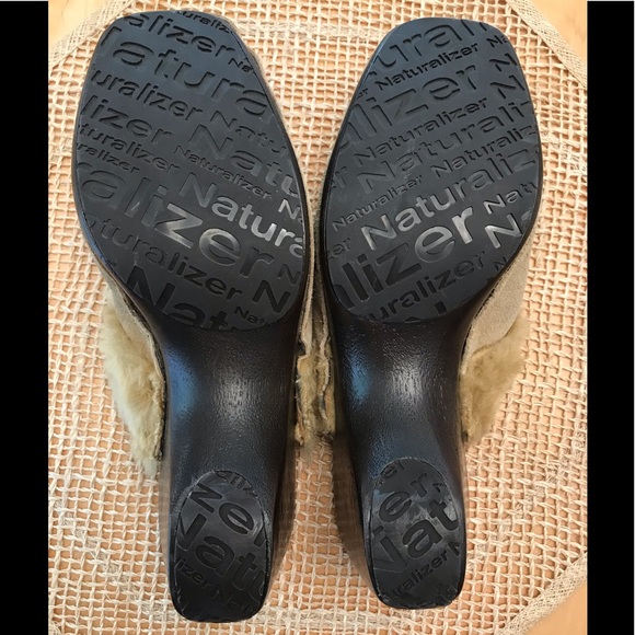 NEW NATURALIZER Sz9M Furry MULES - Picture 5 of 8